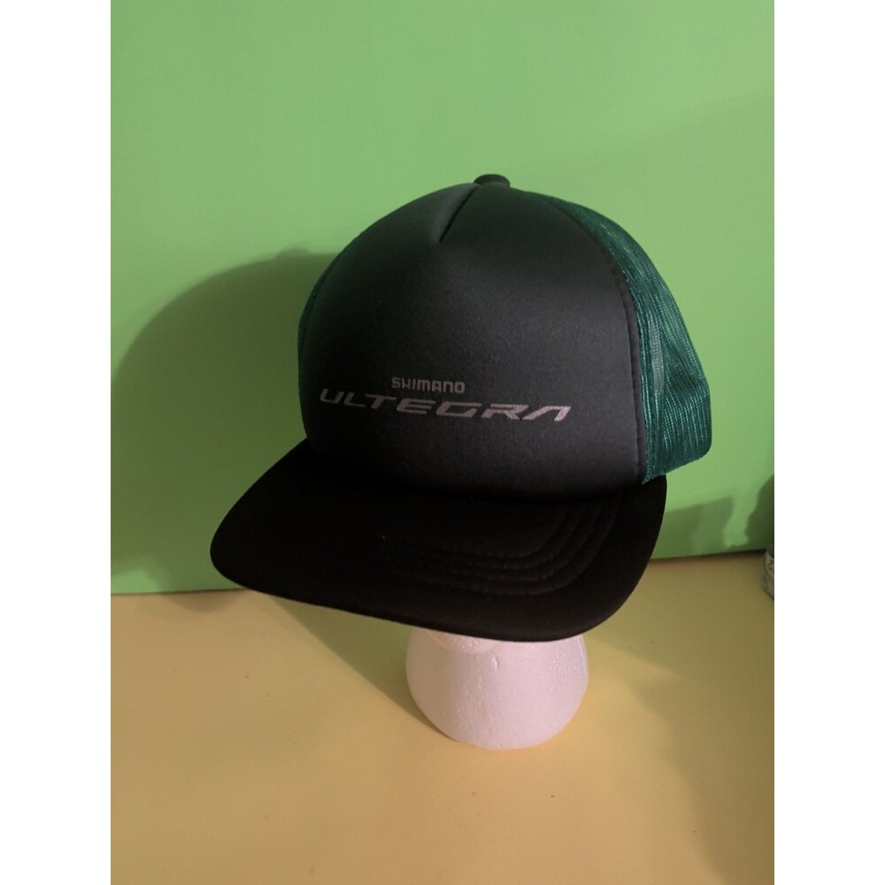 Shimano Ultegra Green Black Polyester SnapBack Adult Baseball Hat Cap MM31